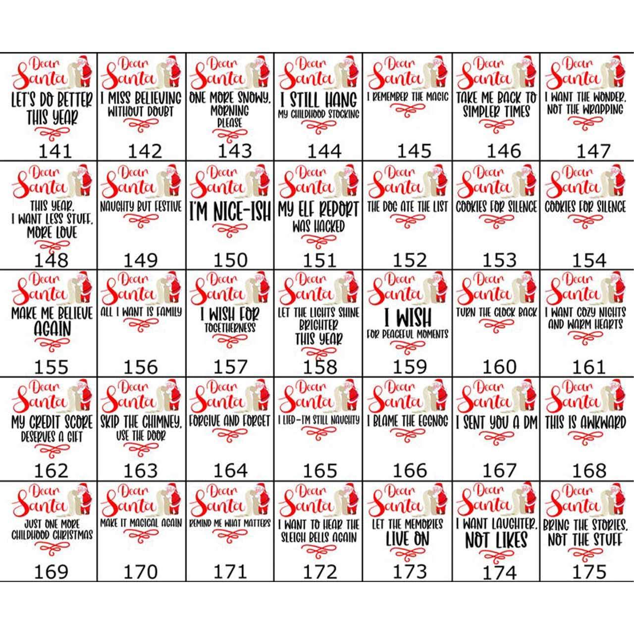 Personalized Dear Santa Christmas Family Matching Pajamas