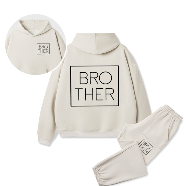 Personalized Dada Mama Sister Brother Family Matching Hoodie Set