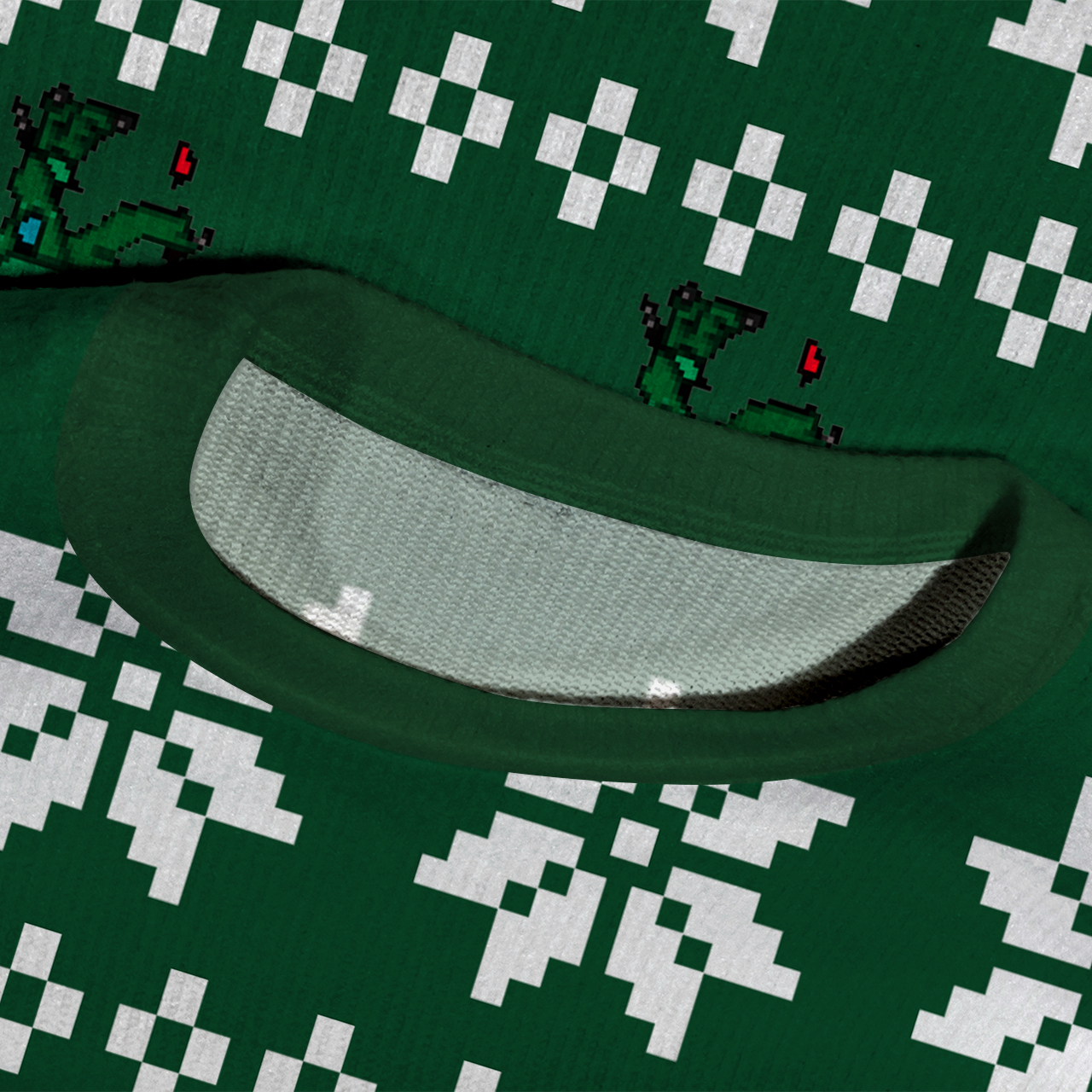 Green Christmas Family Matching Knit Sweatshirt