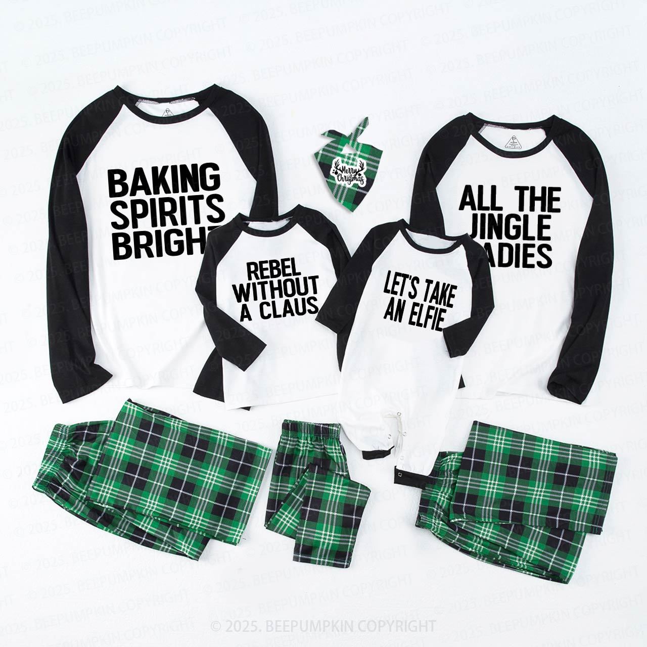 Personalized 24 Christmas Quotes Family Matching Pajamas