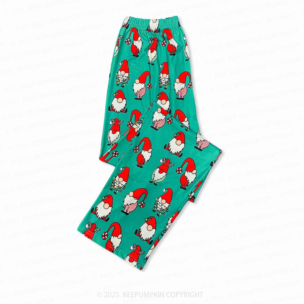 Gnomes Spreading Christmas Cheer Family Matching Gnomes Pajamas Beepumpkin