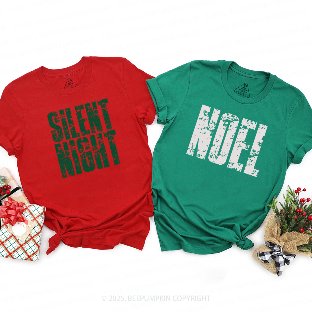 Personalized Merry & Bright Family Matching T-Shirts Beepumpkin