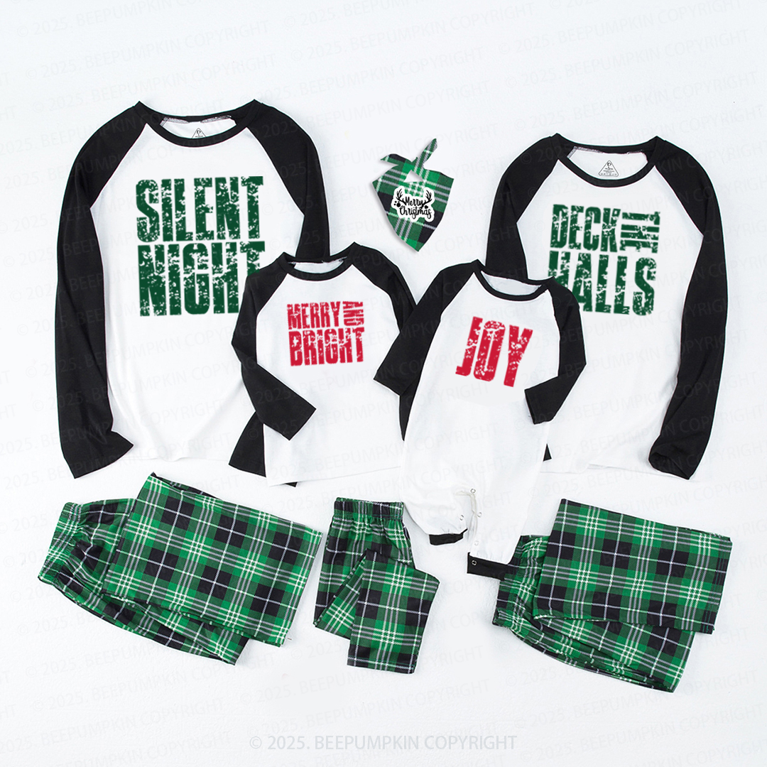 Personalized Merry & Bright Family Matching Pajamas