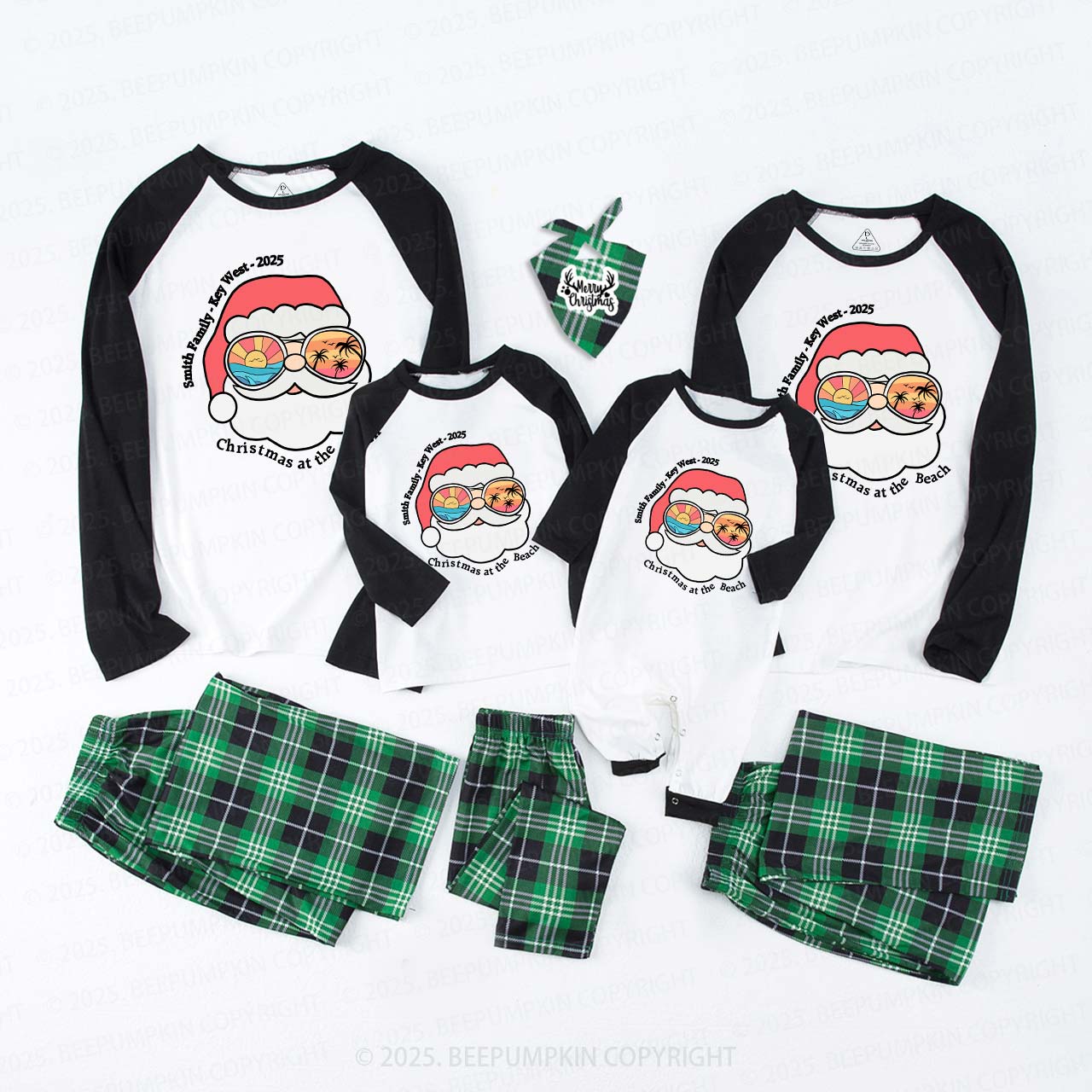 Personalized Vacation Family Trip Family Matching Pajamas