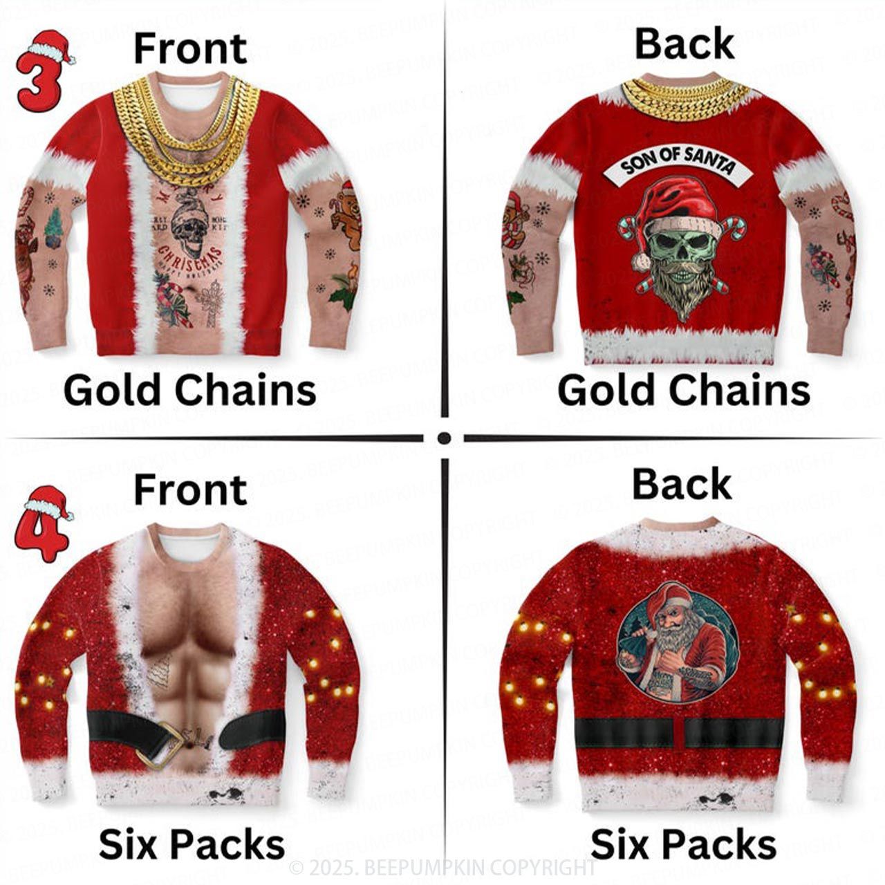 Bad Santa Knit Sweatshirt