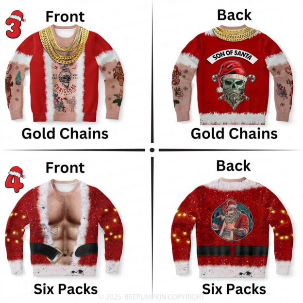 Bad Santa Knit Sweatshirt
