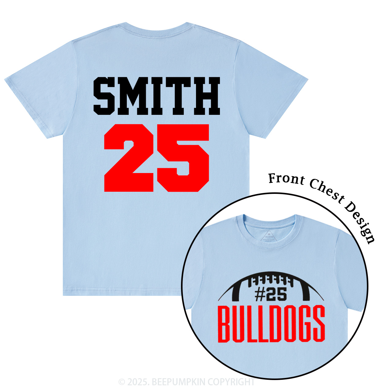 Personalized Game Day T-Shirts Beepumpkin