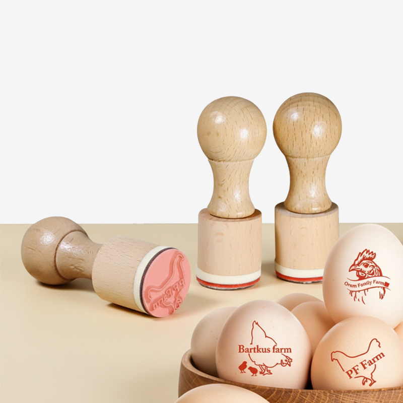 Personalized Egg Stamp For Farm Fresh Eggs