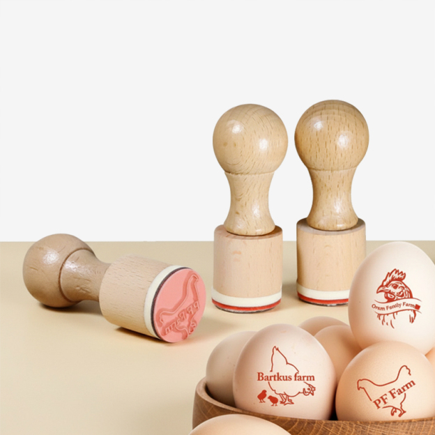 Personalized Egg Stamp For Farm Fresh Eggs