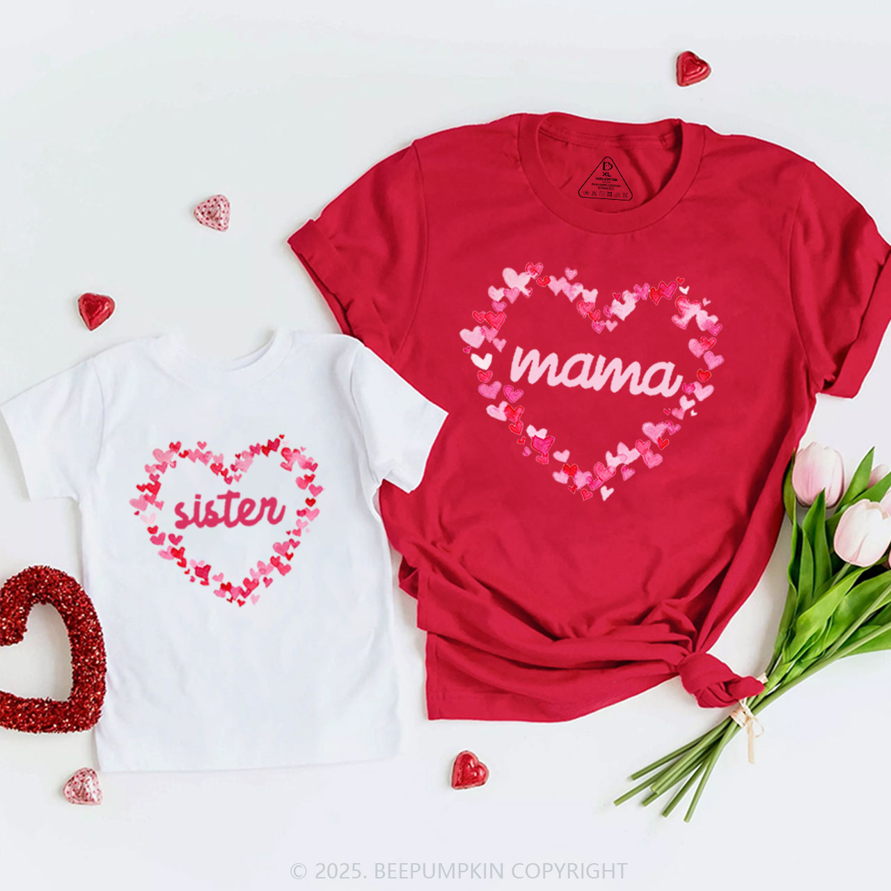 Personalized Love Connection Valentine's Day Family Shirt
