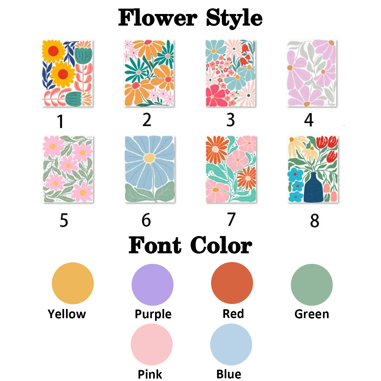 Personalized Oversized Floral Name Beach Towel