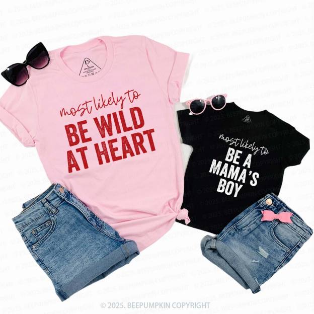 Personalized 40 Most Likely To Valentines Family Shirt