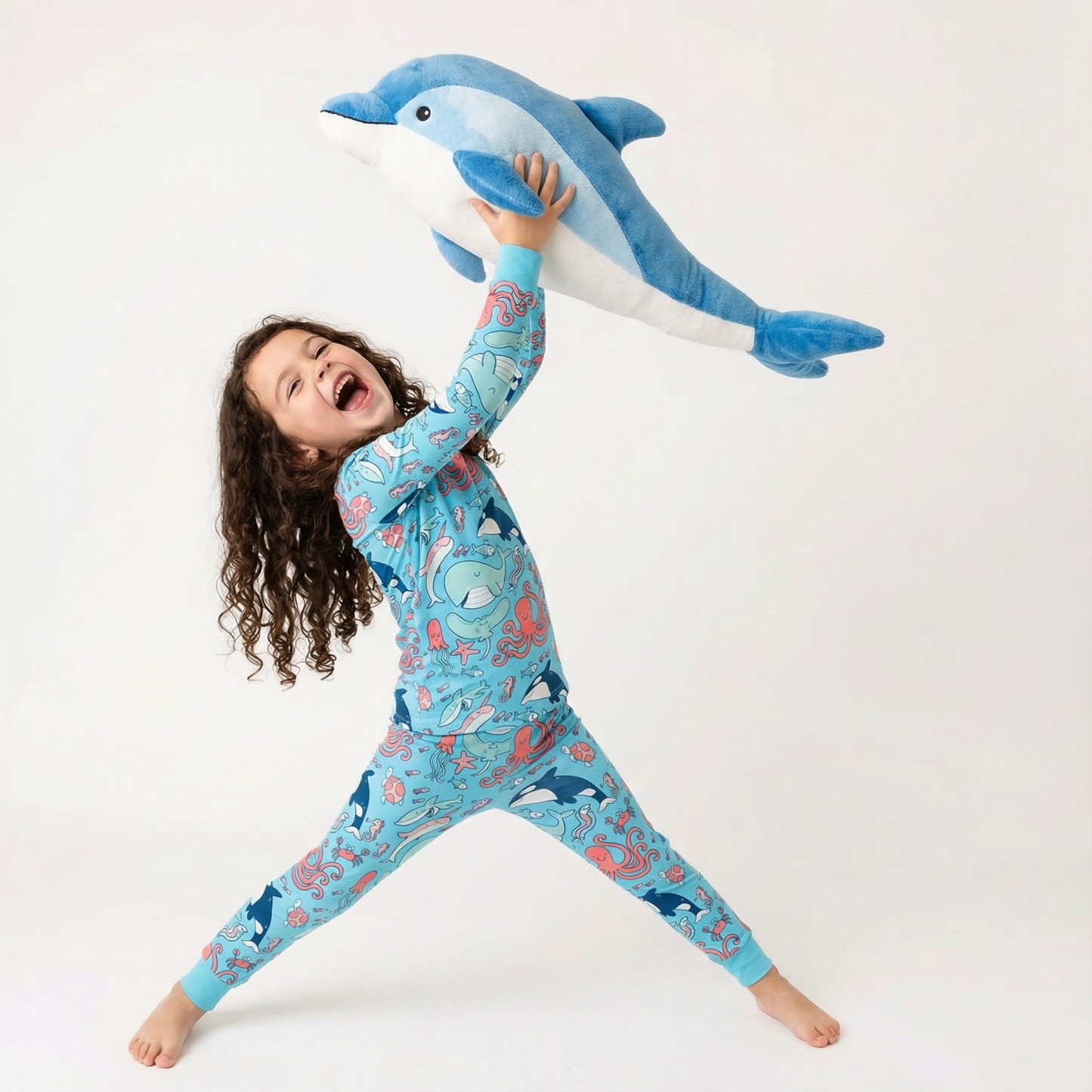 Sea Adventure Two-Piece Pajama Set For Kids