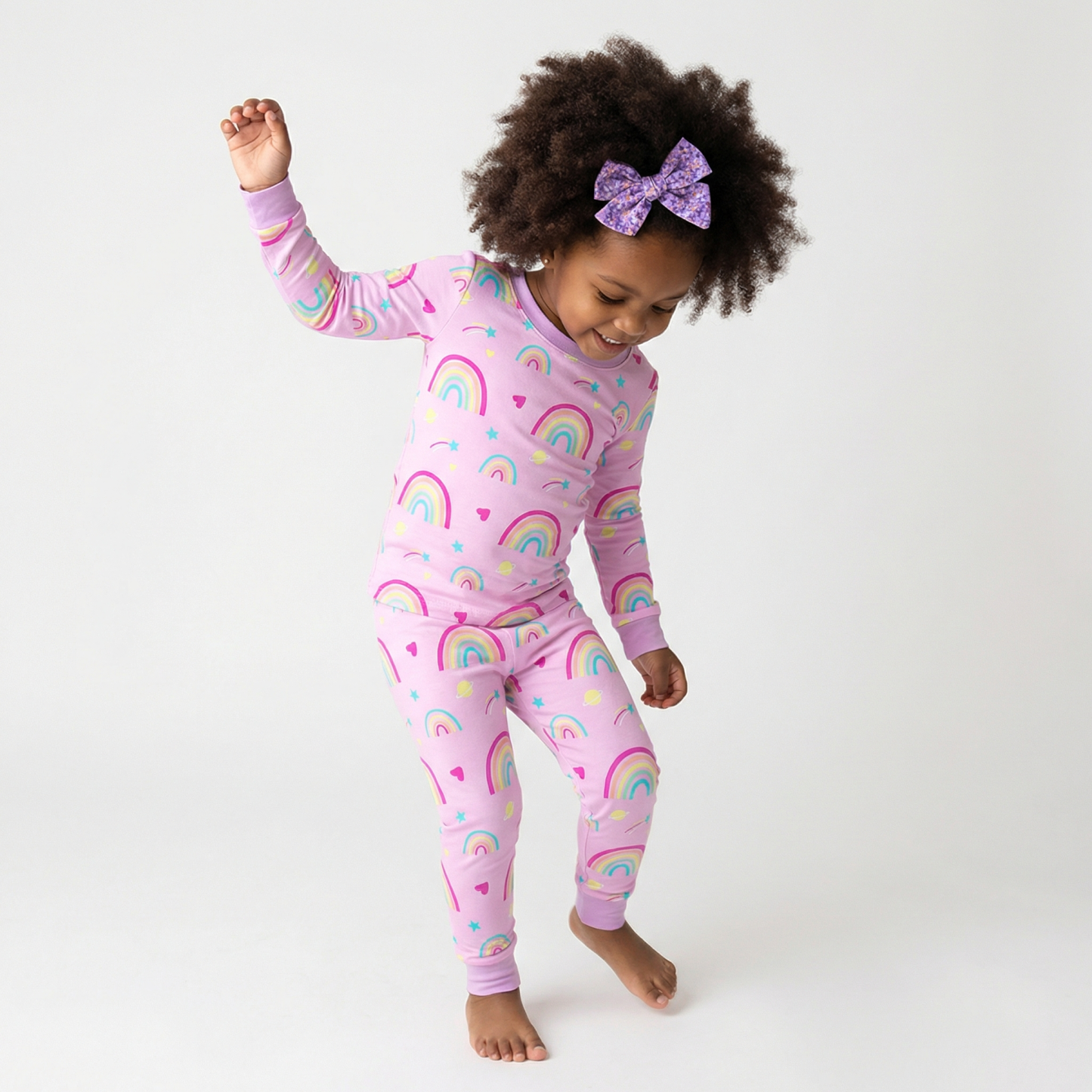 Rainbow Magic Two-Piece Pajama Set For Kids
