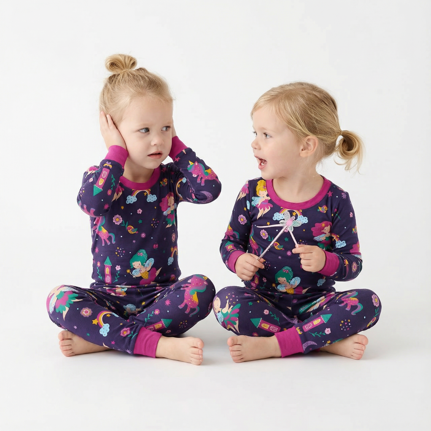 Fairyland Dreams Two-Piece Pajama Set For Kids