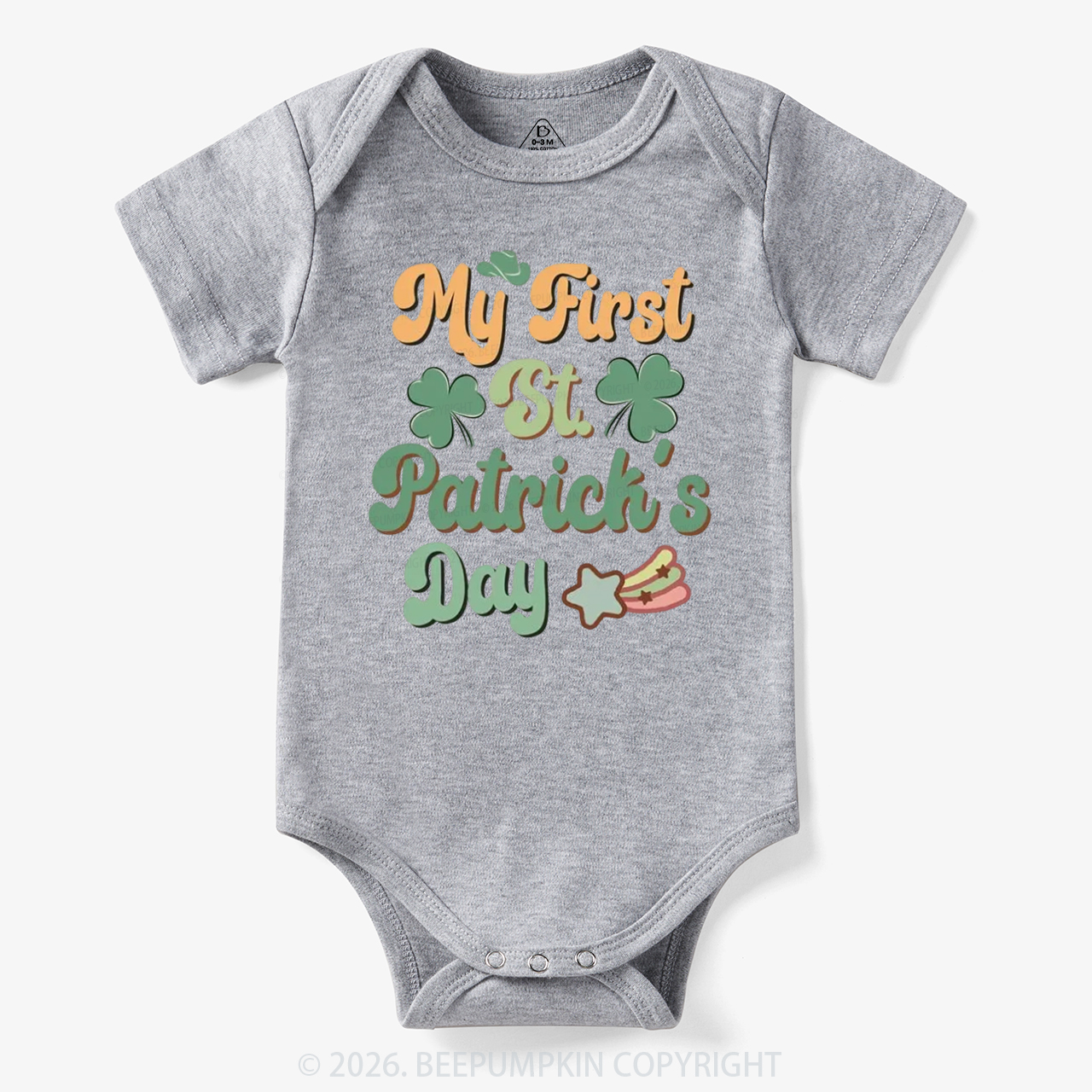 My First St. Patrick's Day Lucky Bodysuit