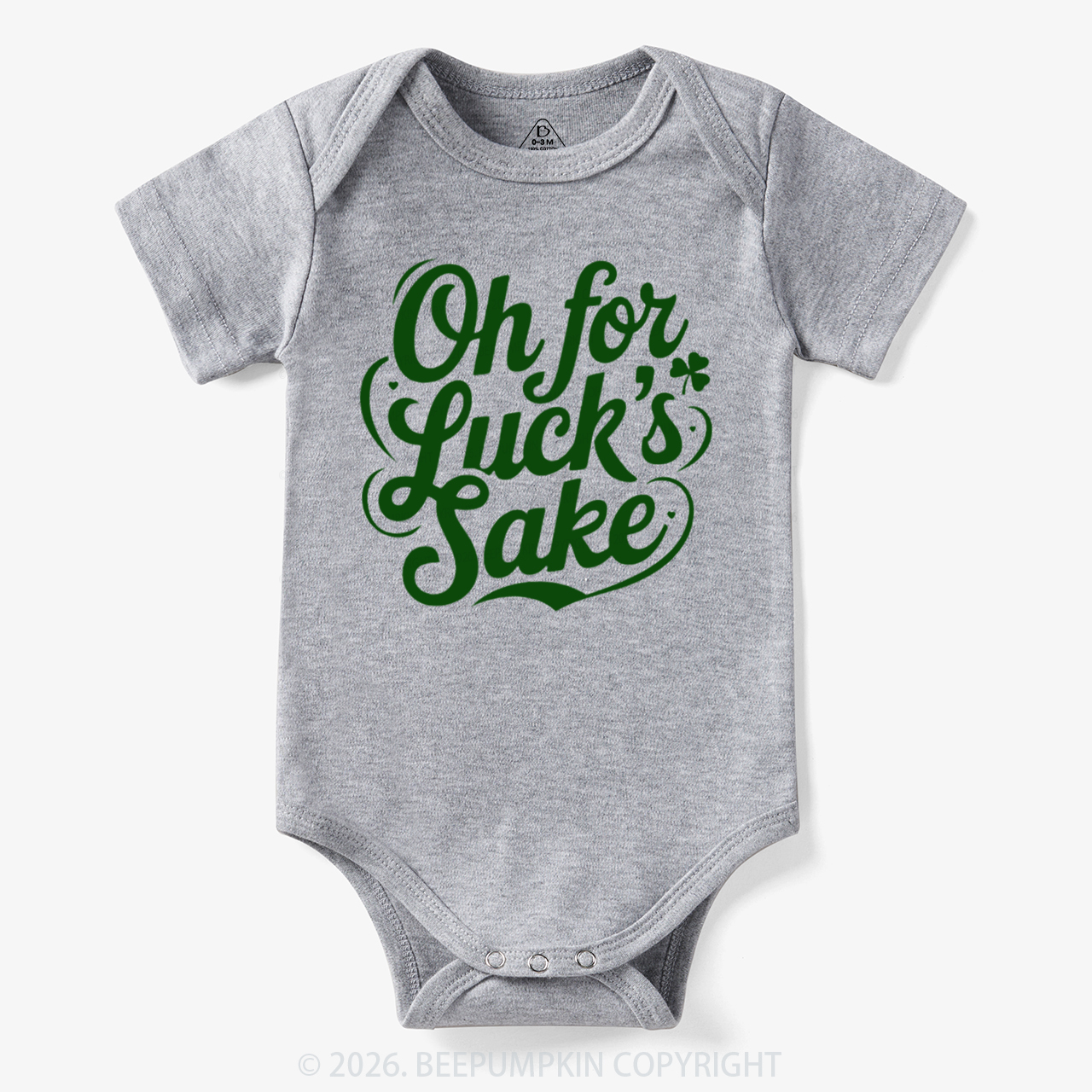 Oh For Luck’s Sake St. Patrick's Day Bodysuit