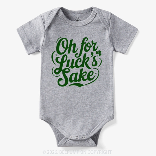 Oh For Luck’s Sake St. Patrick's Day Bodysuit