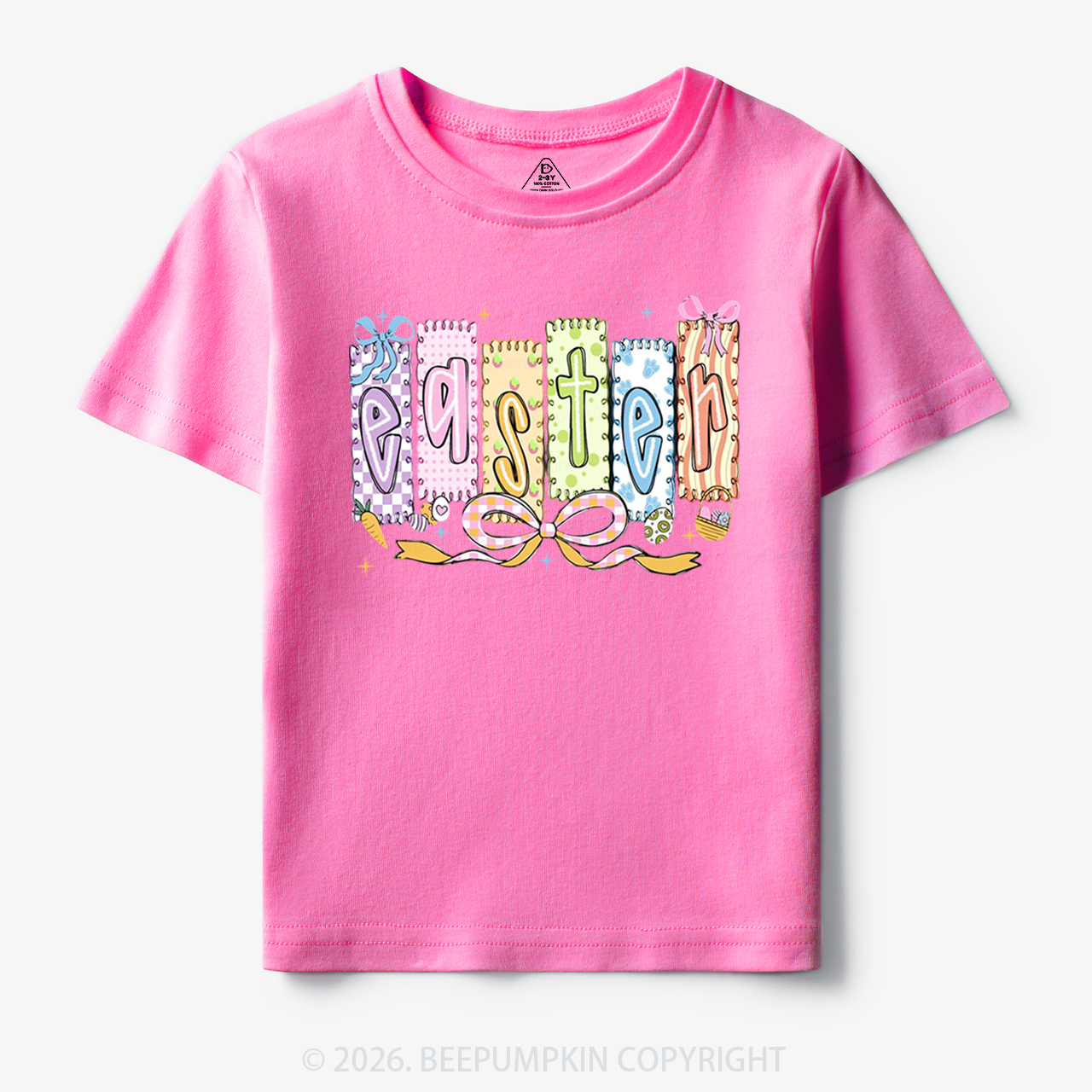 Cute Pastel Preppy Coquette Easter Toddler&Kid's Tees