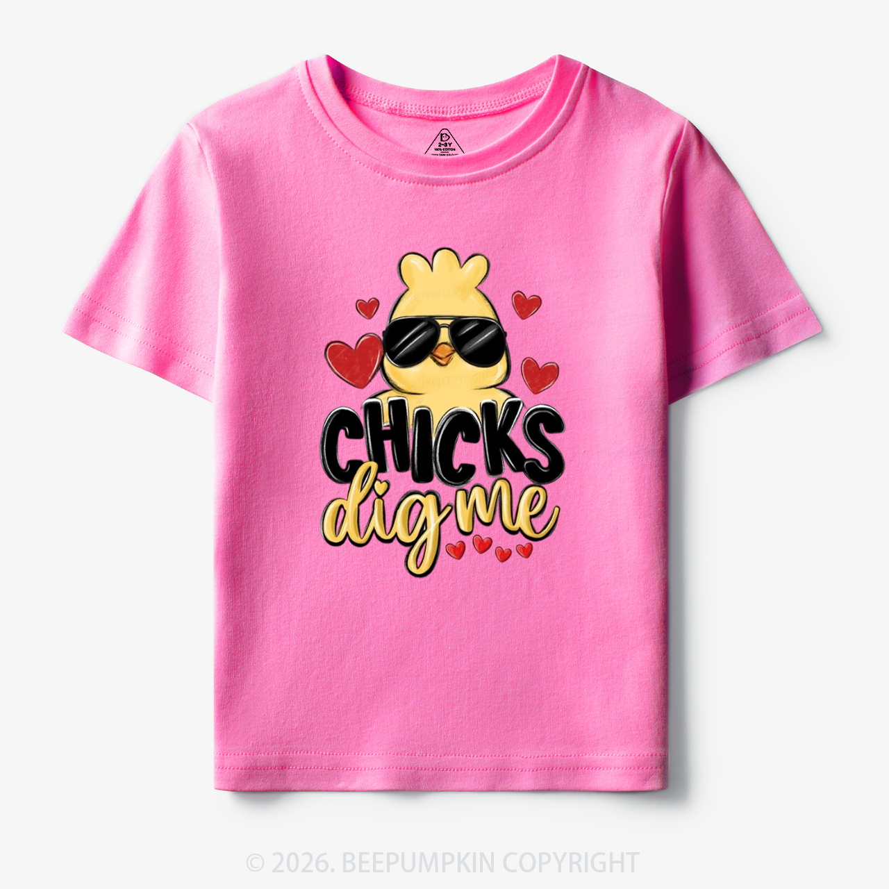 Chicks Dig Me Easter Toddler&Kid's Tees