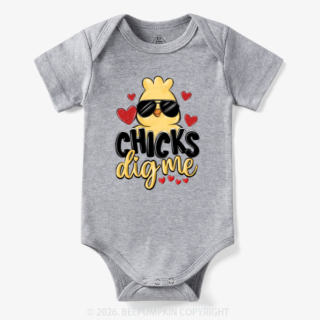 Chicks Dig Me Easter Bodysuit