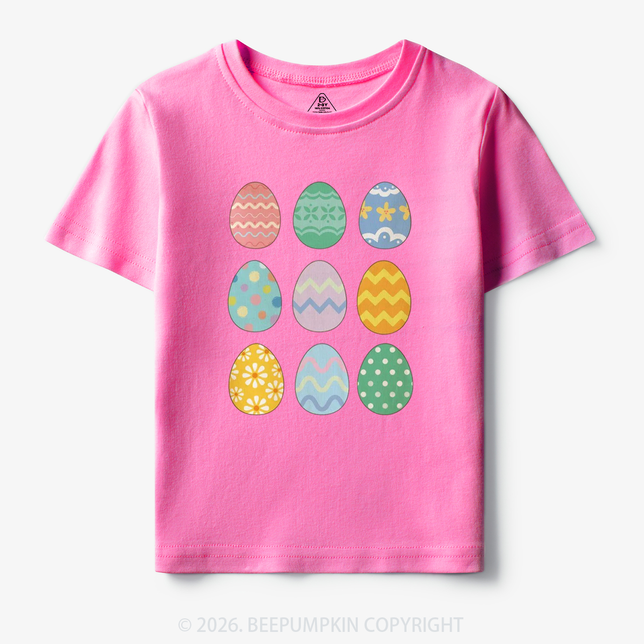 Cute Pastel Easter Egg Toddler&Kid's Tees