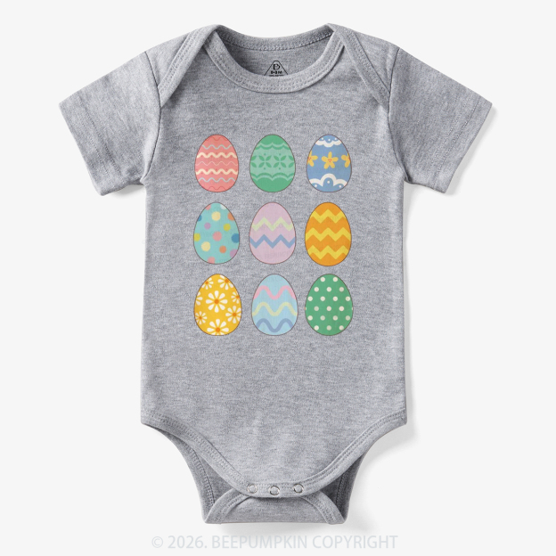Cute Pastel Easter Egg Bodysuit