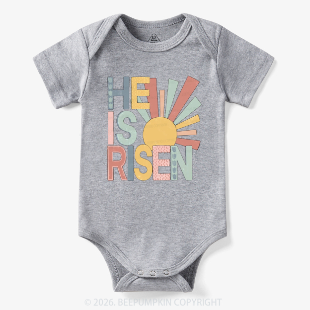 He Is Risen Love Like Jesus Easter Bodysuit