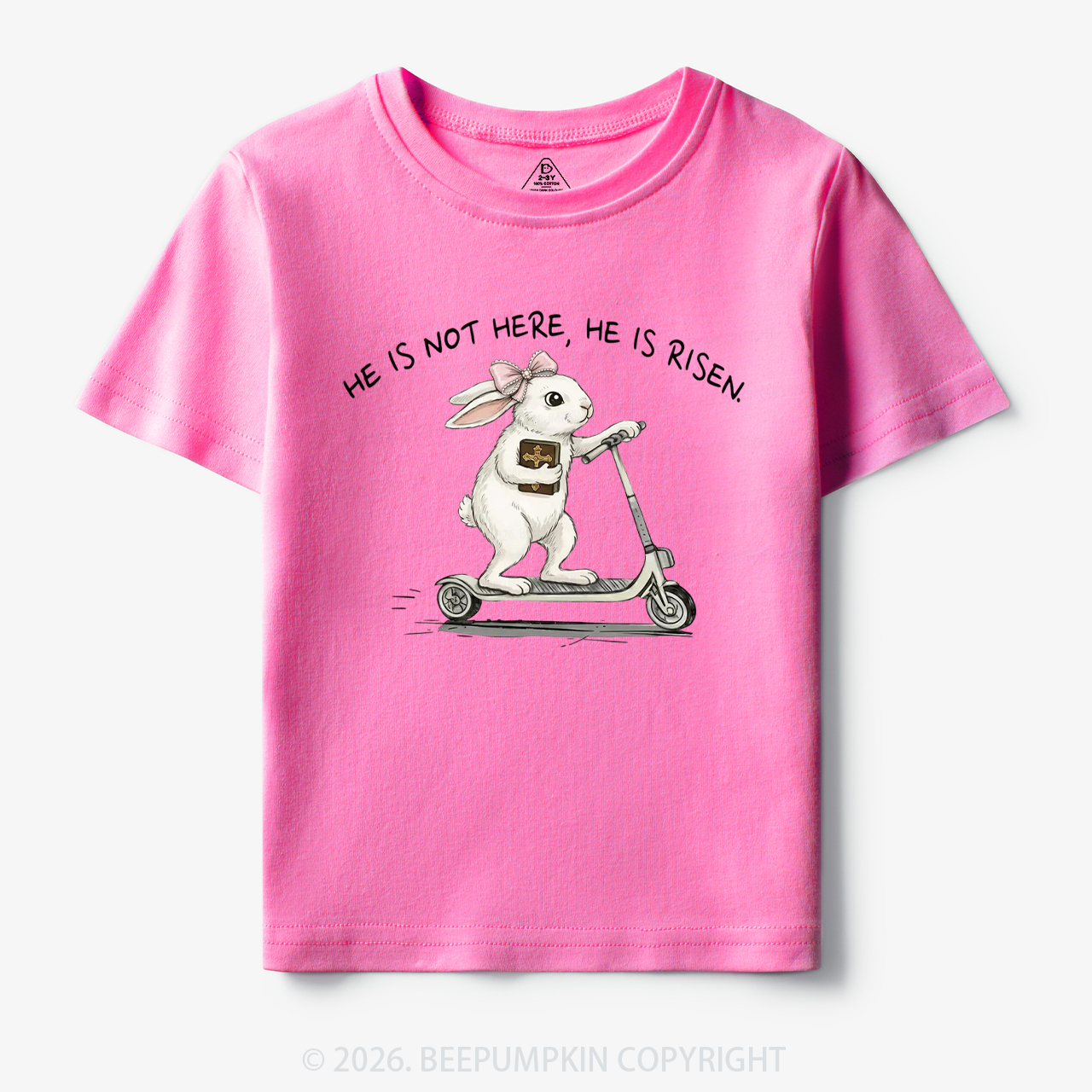 He Is Not Here He Is Risen Toddler&Kid's Tees