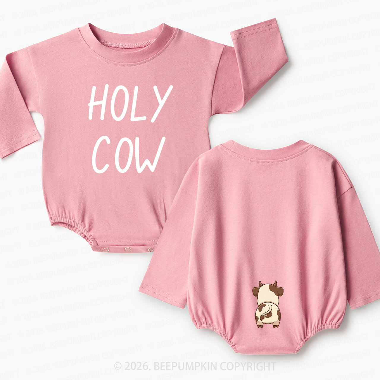 Holy Cow Baby Bubble Romper