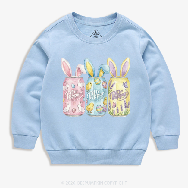 Bunny Easter Soda Kid's Sweatshirt