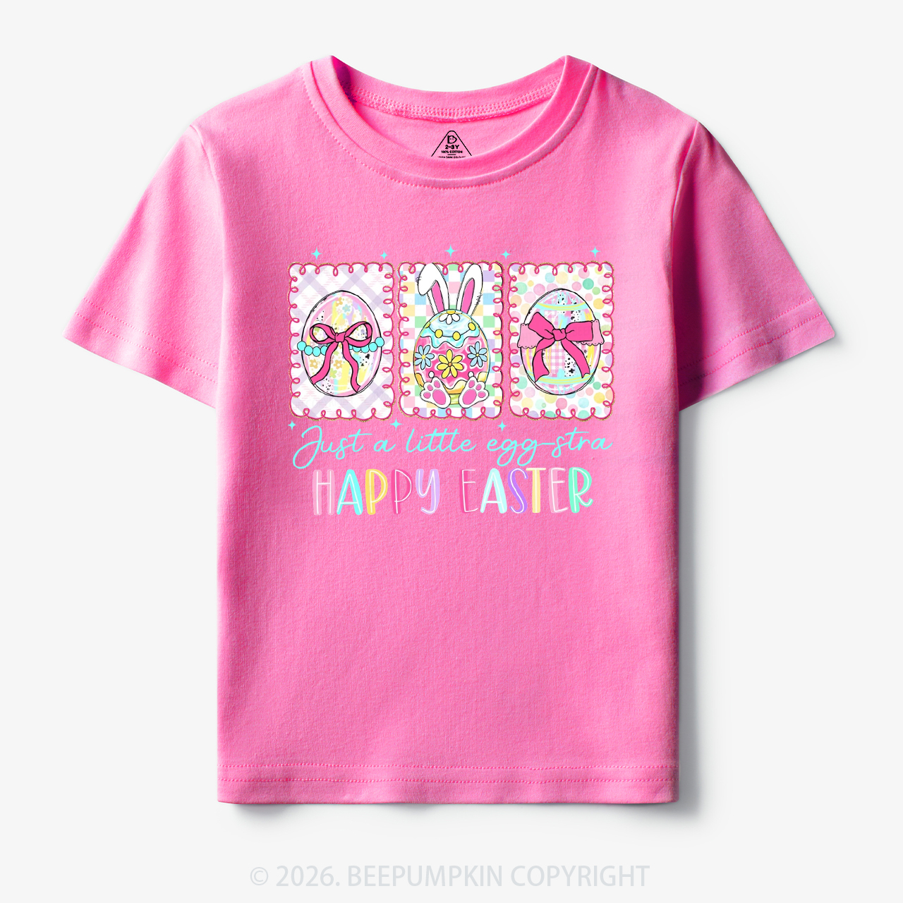 Just A Little Egg Star Easter Toddler&Kid's Tees