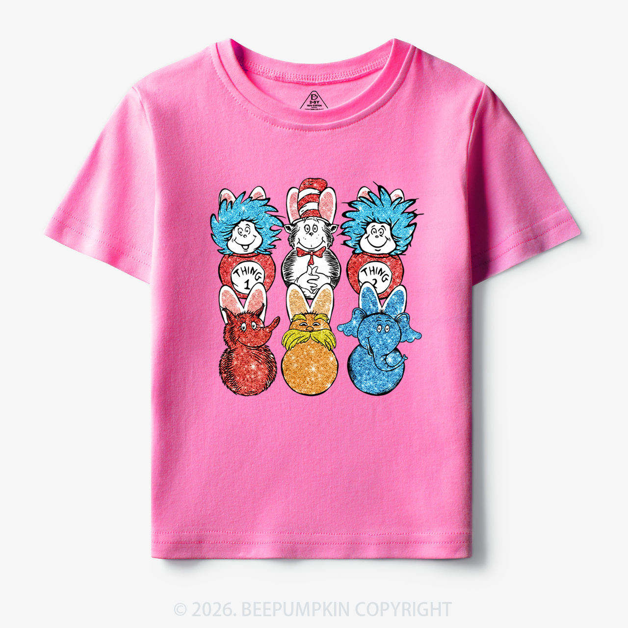 Easter Peeps Cartoon Toddler&Kid's Tees