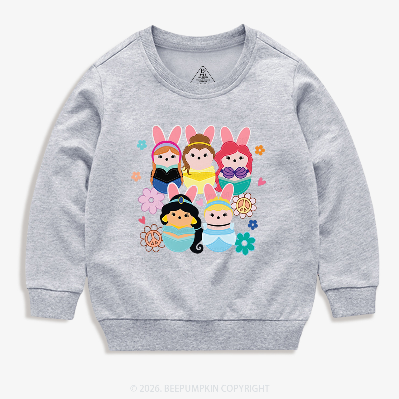 Dreamy Bunny Princess Kid's Sweatshirt