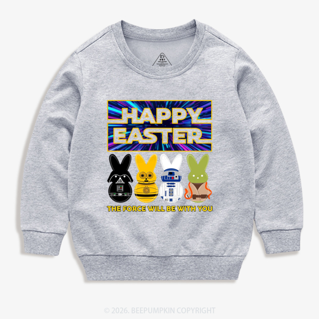 Cosmic Rabbit Easter Kid's Sweatshirt