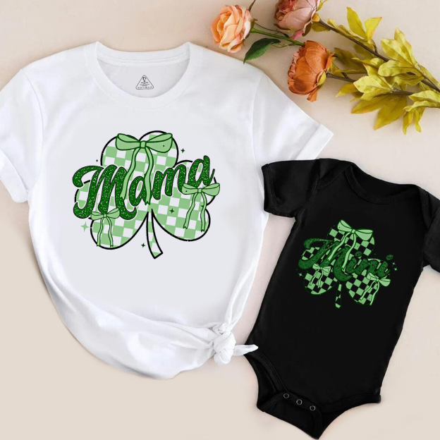 Lil’ Lucky Mini & Mama St. Patrick’s Day Matching T-Shirts