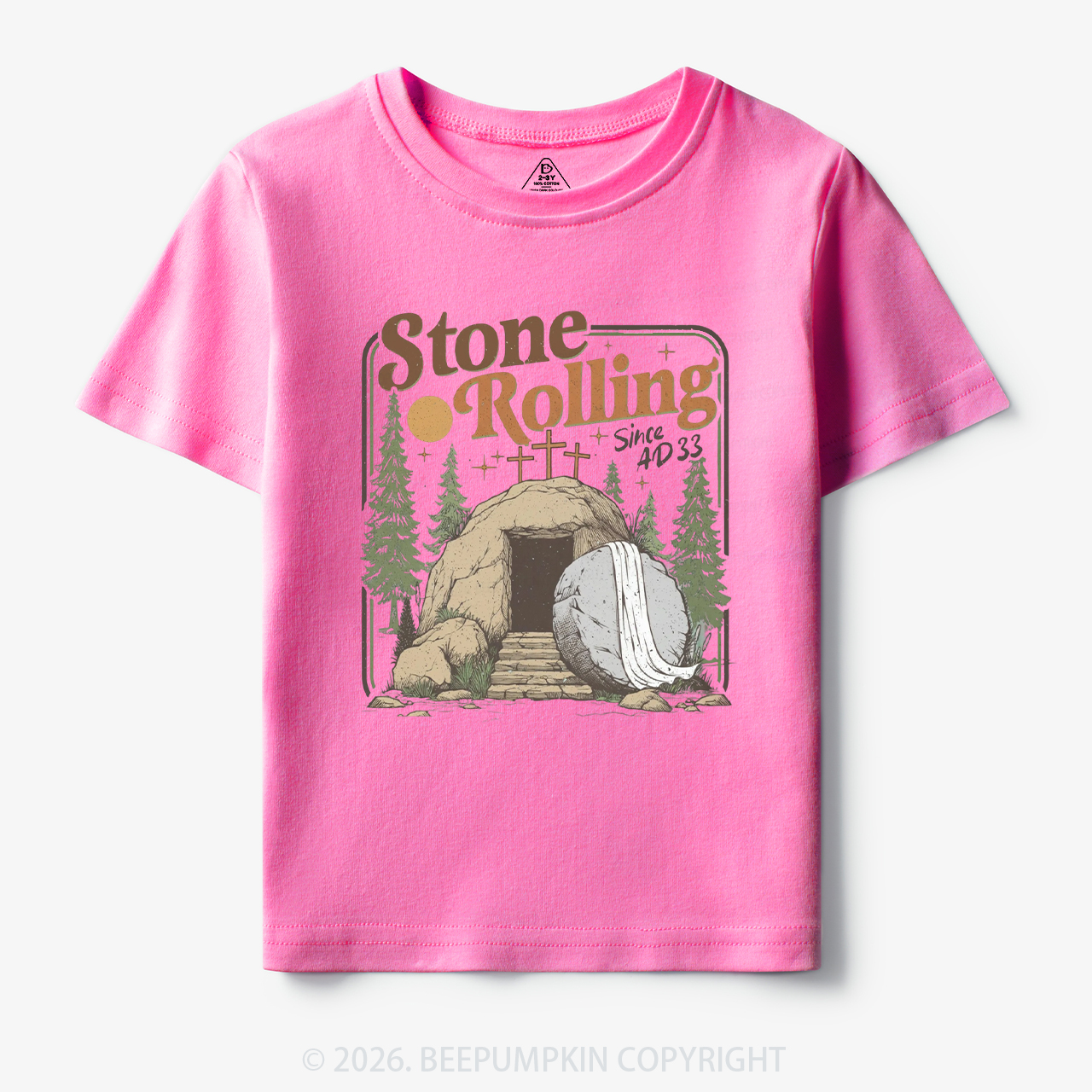Trendy Music Easter Jesus Christ Toddler&Kid's Tees