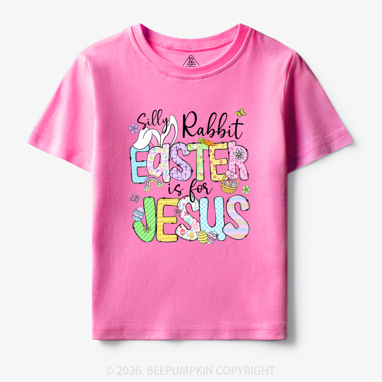 Silly Rabbit Easter If For Jesus Toddler&Kid's Tees