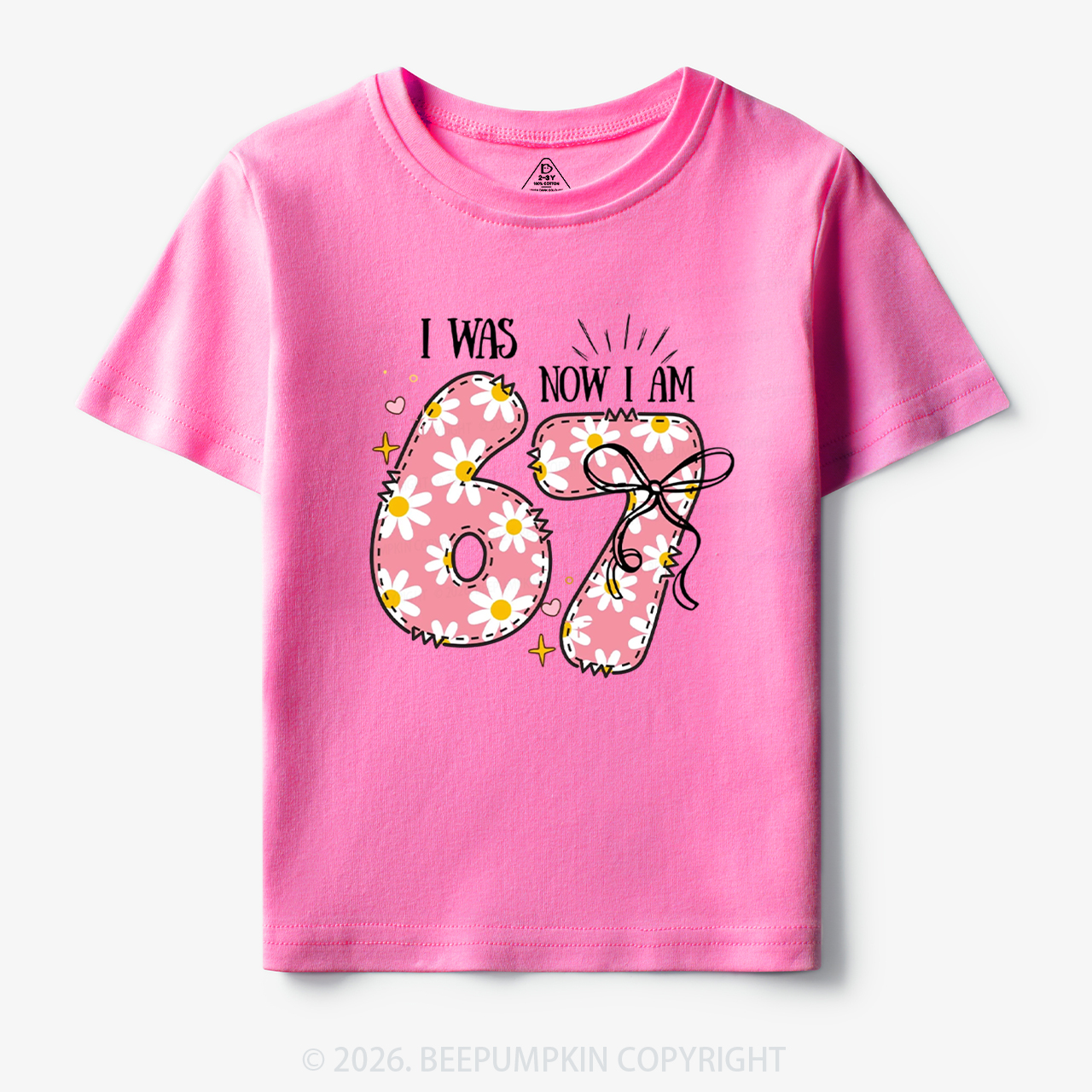 I Was 6 Now I'm 7 Toddler&Kid's Tees 7