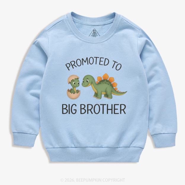 Promoted to Big Brother Kid's Sweatshirt