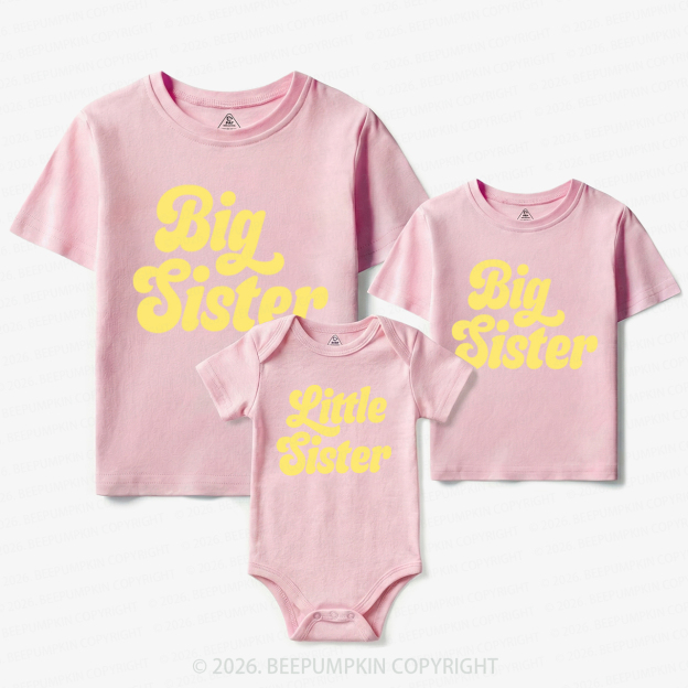 Groovy Sisters Matching Tees For Siblings