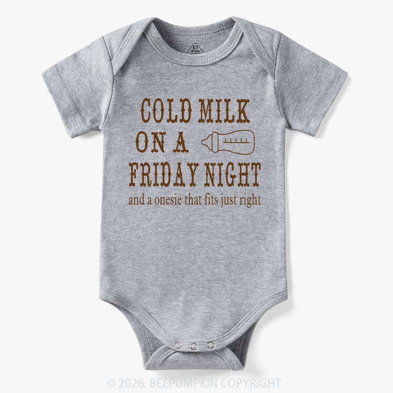 Cold Milk Friday Night Bodysuit 7