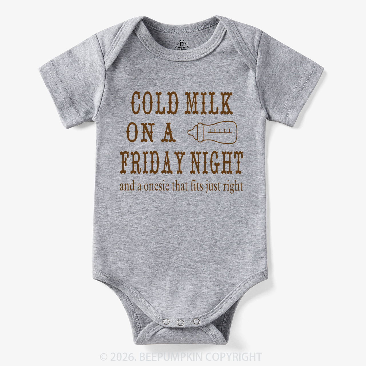 Cold Milk Friday Night Bodysuit 7