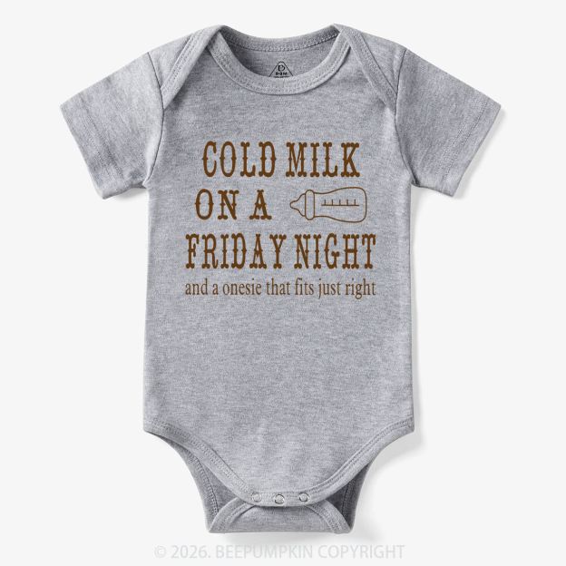 Cold Milk Friday Night Bodysuit 7