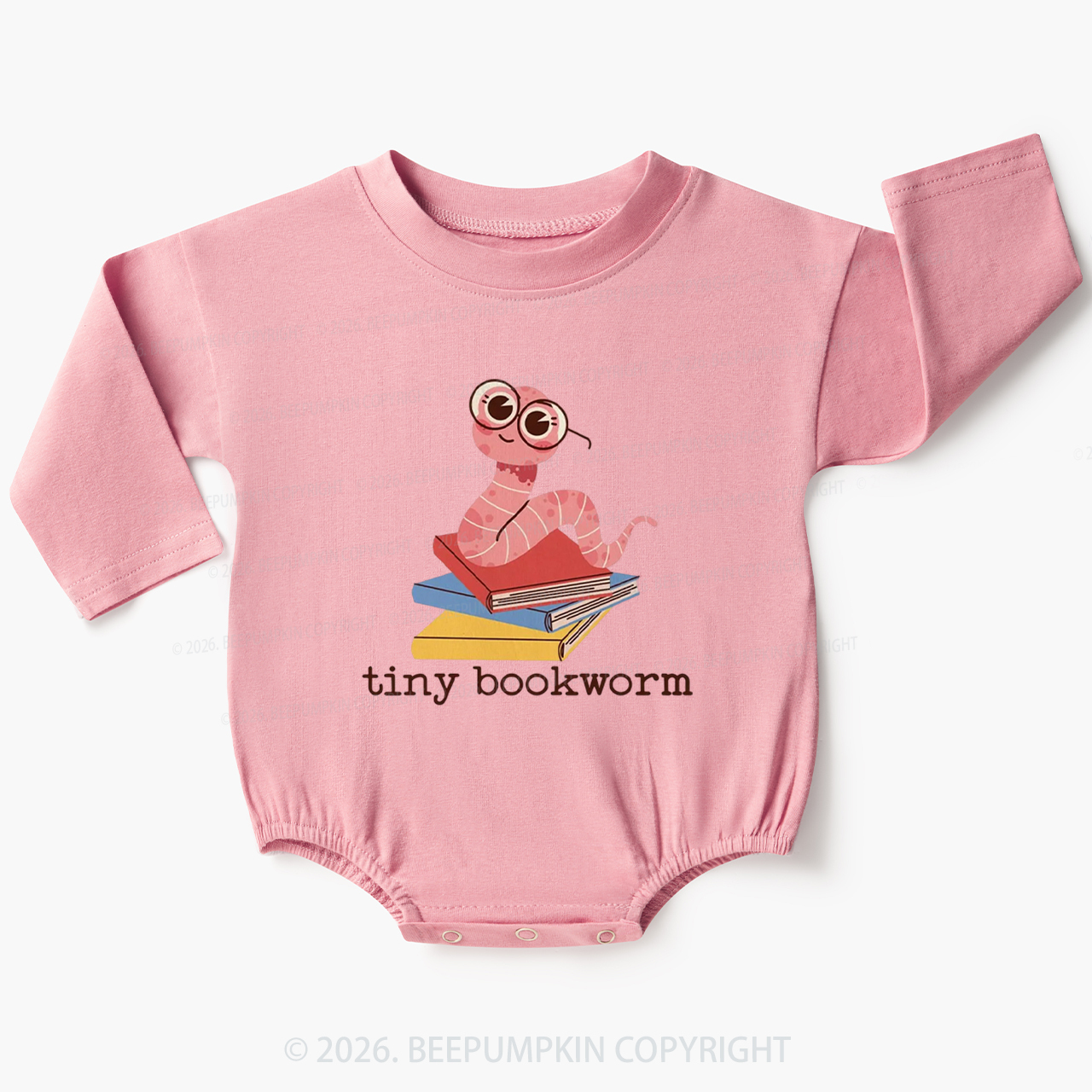 Tiny Bookworm Infant Vintage Baby Bubble Romper