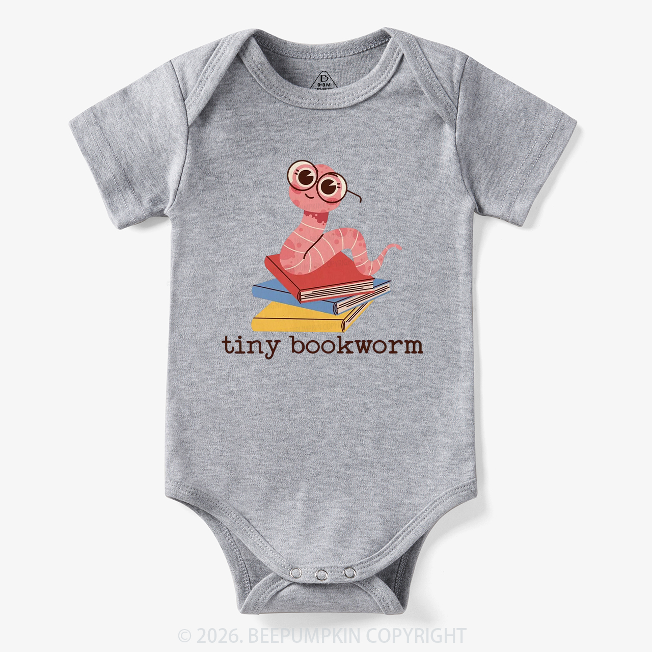 Tiny Bookworm Infant Vintage Bodysuit