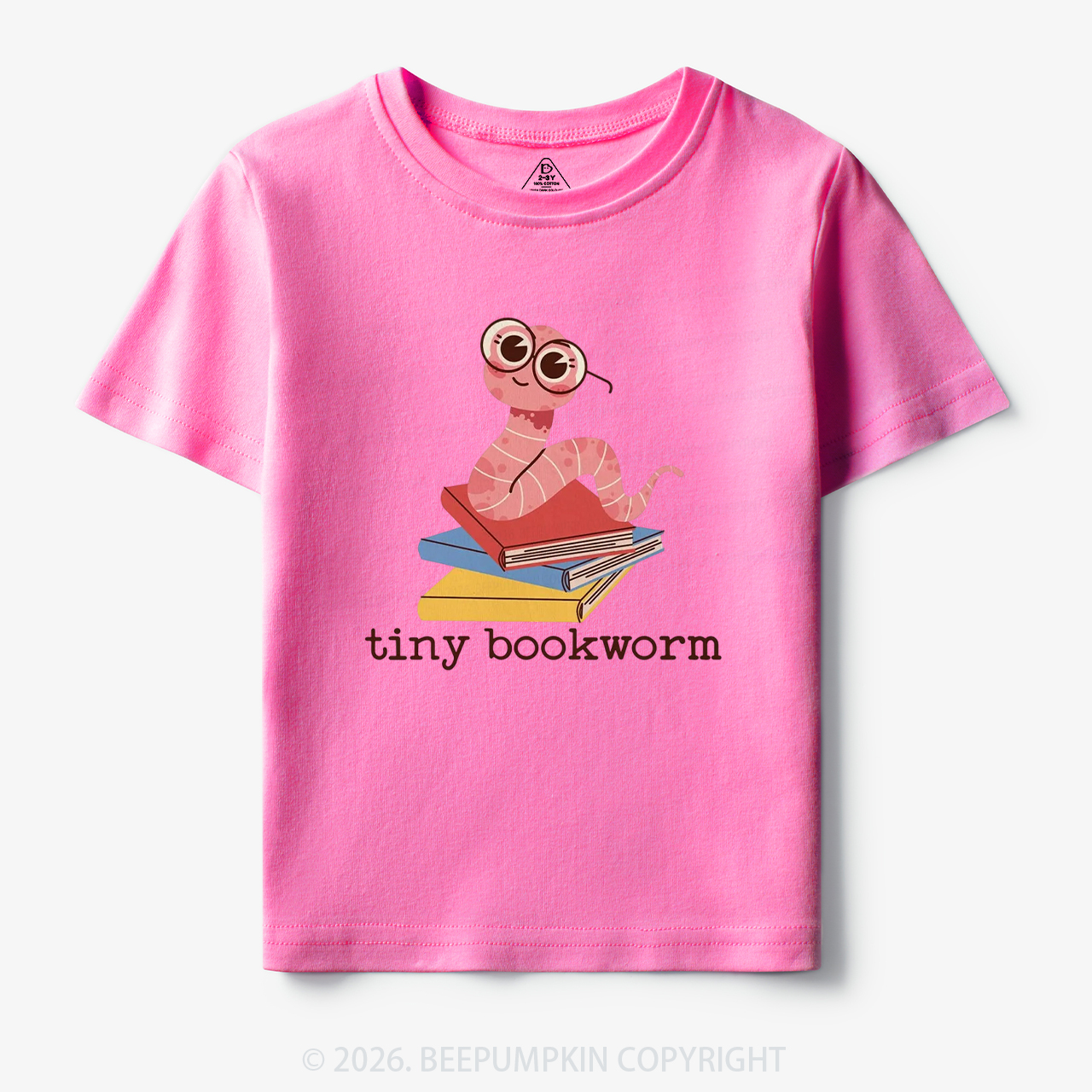 Tiny Bookworm Infant Vintage Toddler&Kid's Tees