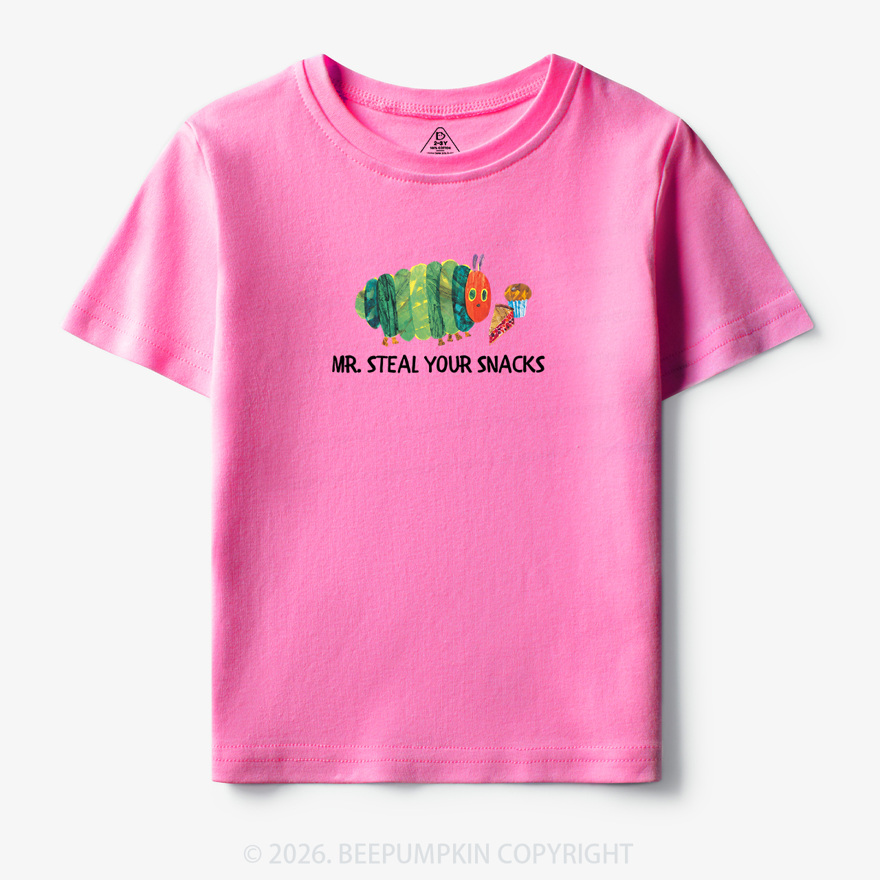 Mr Steal Your Snacks Toddler&Kid's Tees