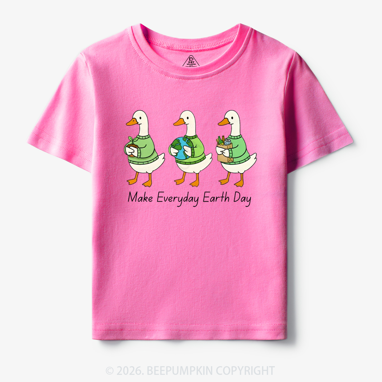 Make Everyday Earth Day Silly Goose Toddler&Kid's Tees