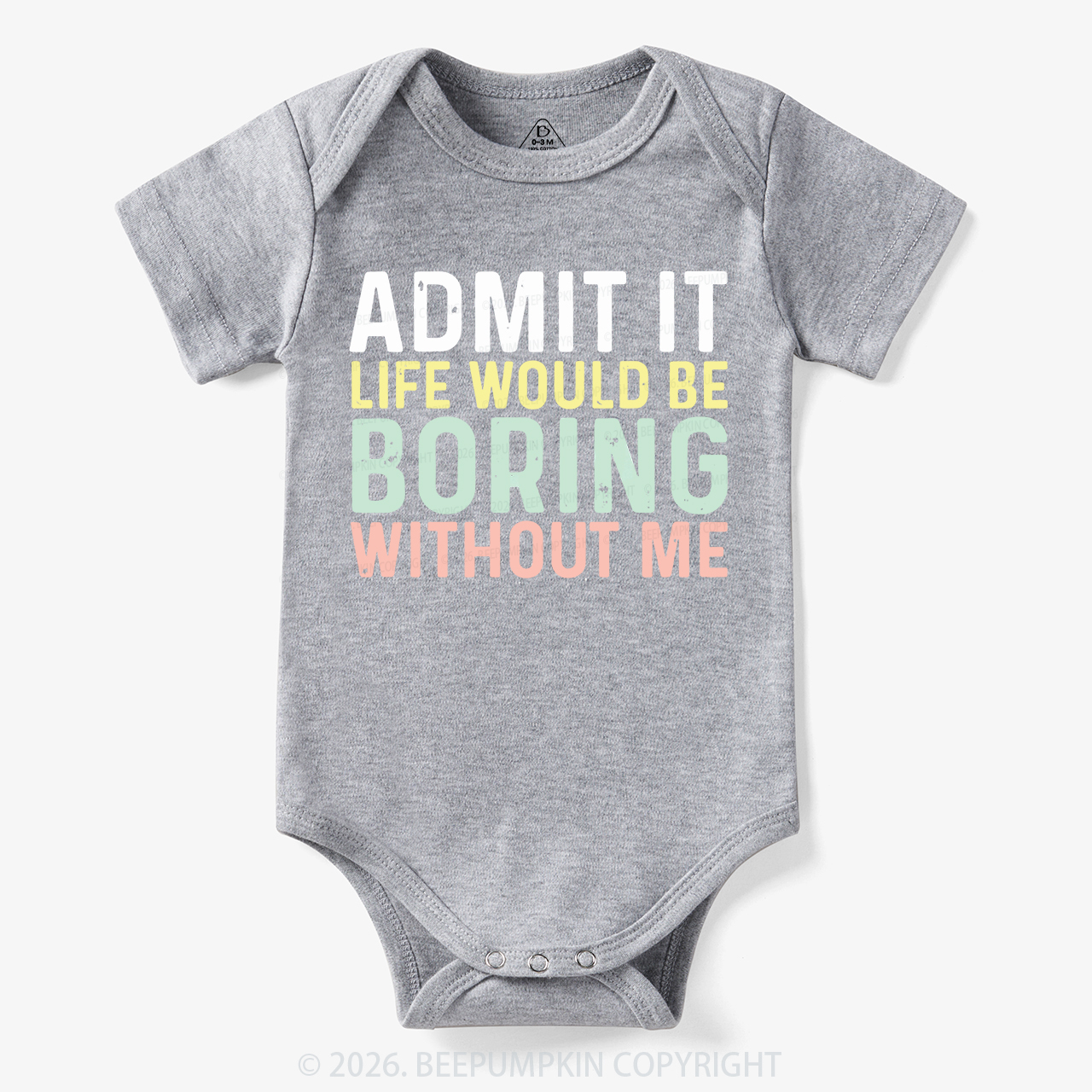 Sarcastic 'Admit It' Sassy Bodysuit